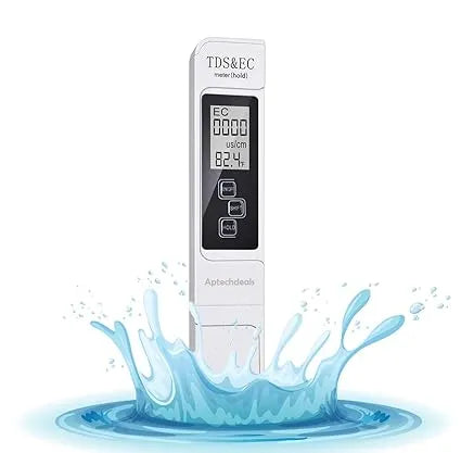 TDS Water Meter in Pakistan,3 IN 1 Digital Portable Pen Water Quality Tester TDS & EC Temperature (Meter Hold) Conductivity Water Filter Purity Pen Digital Portable Filter Tool TDS Range 0-9990ppm (With Battery)